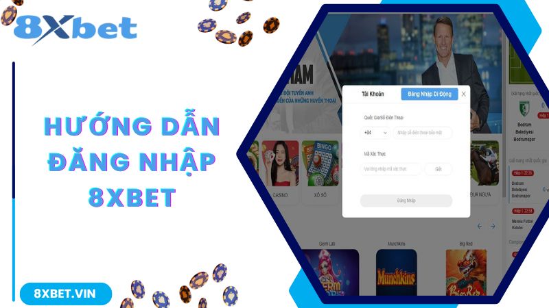 Đăng Nhập 8Xbet Siêu Đơn Giản Chỉ Với 3 Bước Cực Nhanh 2 Hướng dẫn đăng nhập nhà cái cực dễ với 3 bước